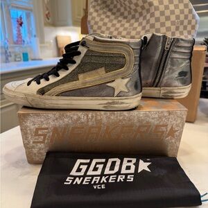 Golden Goose silver size 40 or 10